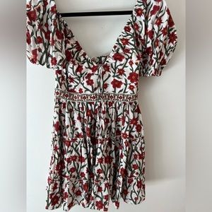 Agua bendita Cedric floral dress